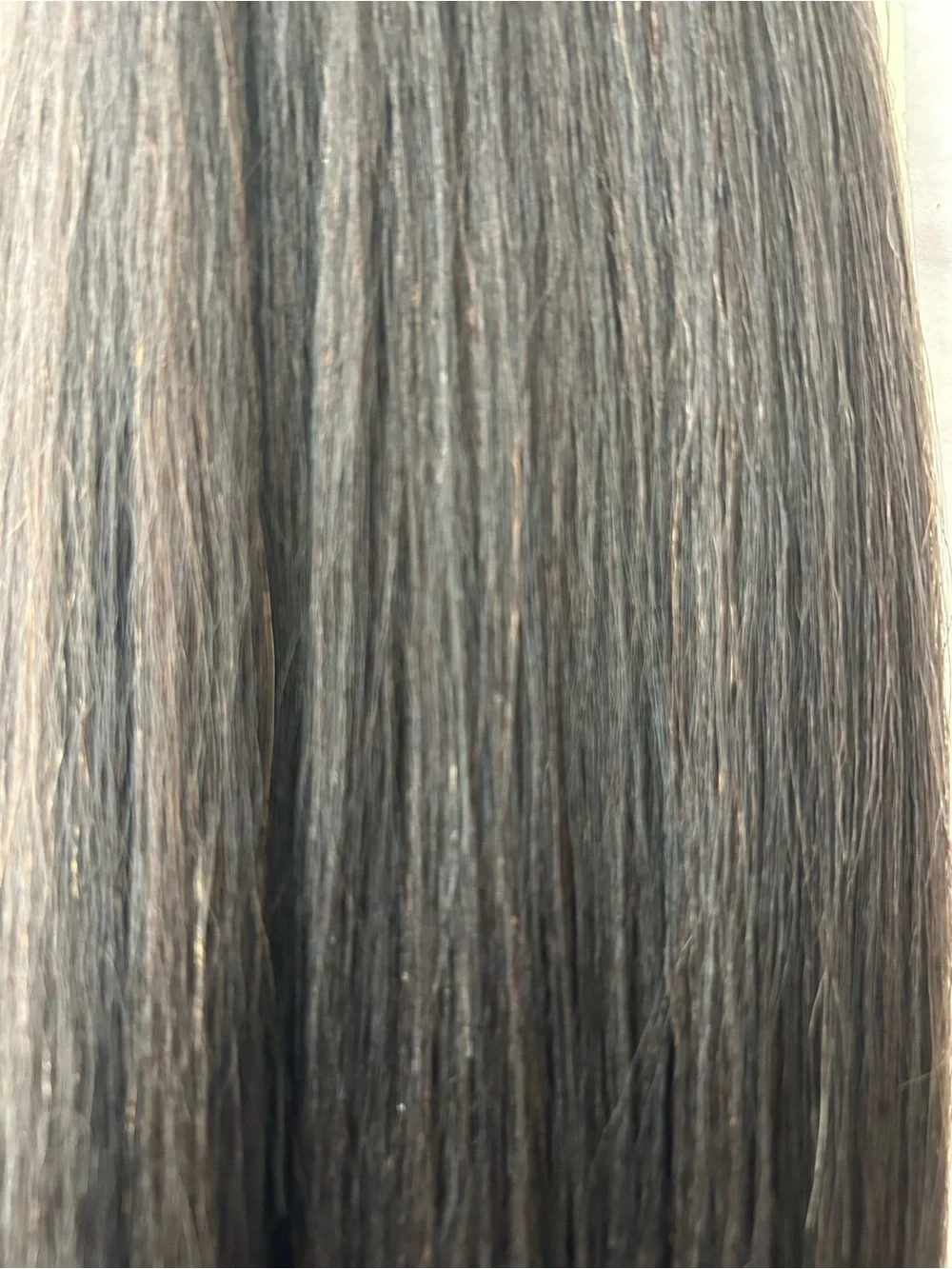 Hammer Hair Collection 12” Bulk Hair 100% Human Hair Color 1 Brown
